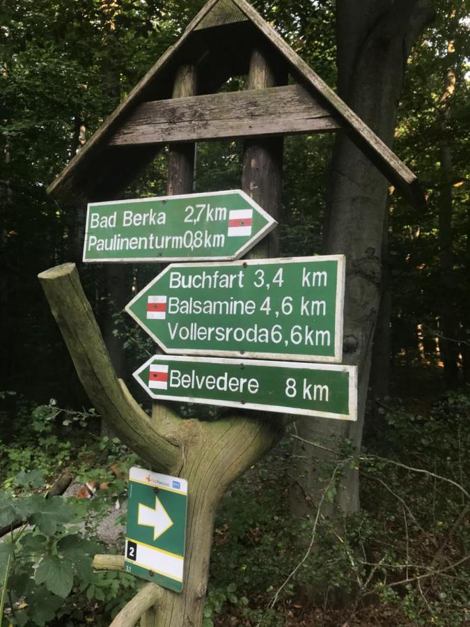 Ferienwohnung Auszeit Bad Berka Exterior foto